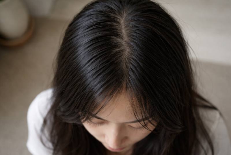 헤어 윤기는 살렸는데 왜 기름져 보일까?