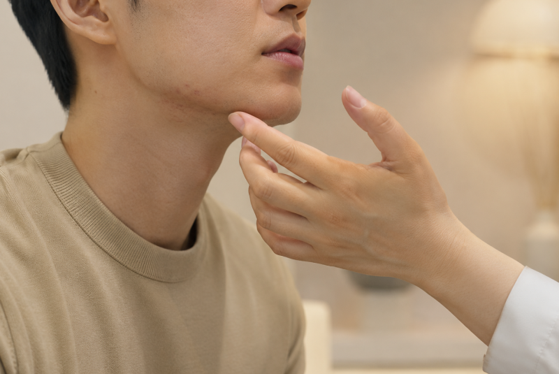 턱 모낭염 원인 증상, 피부과는 어떤 치료를 할까?