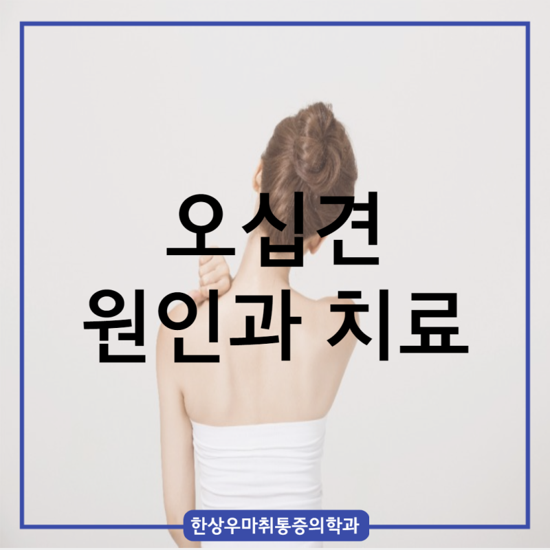 [옥정정형외과] 양주 정형외과 오십견 원인과 치료