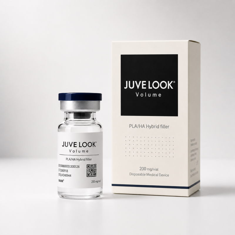 원문에 수록된 JUVELOOK Volume 병과 제품 상자 이미지