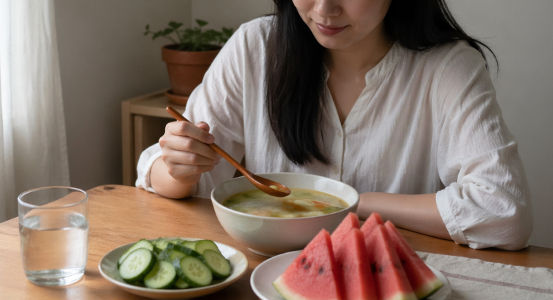 피부 염증 완화에 좋은 음식 어떤 것들이 있을까?