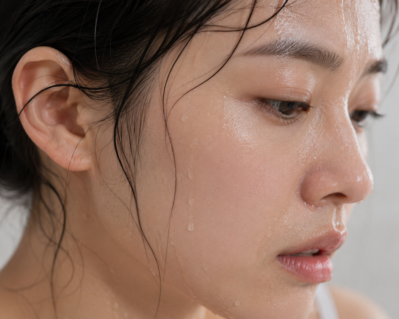 안면 다한증 원인? 코끝, 인중에 집중되는 이유까지